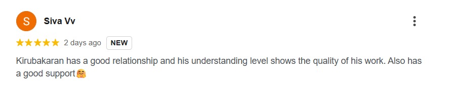 Client Review Image